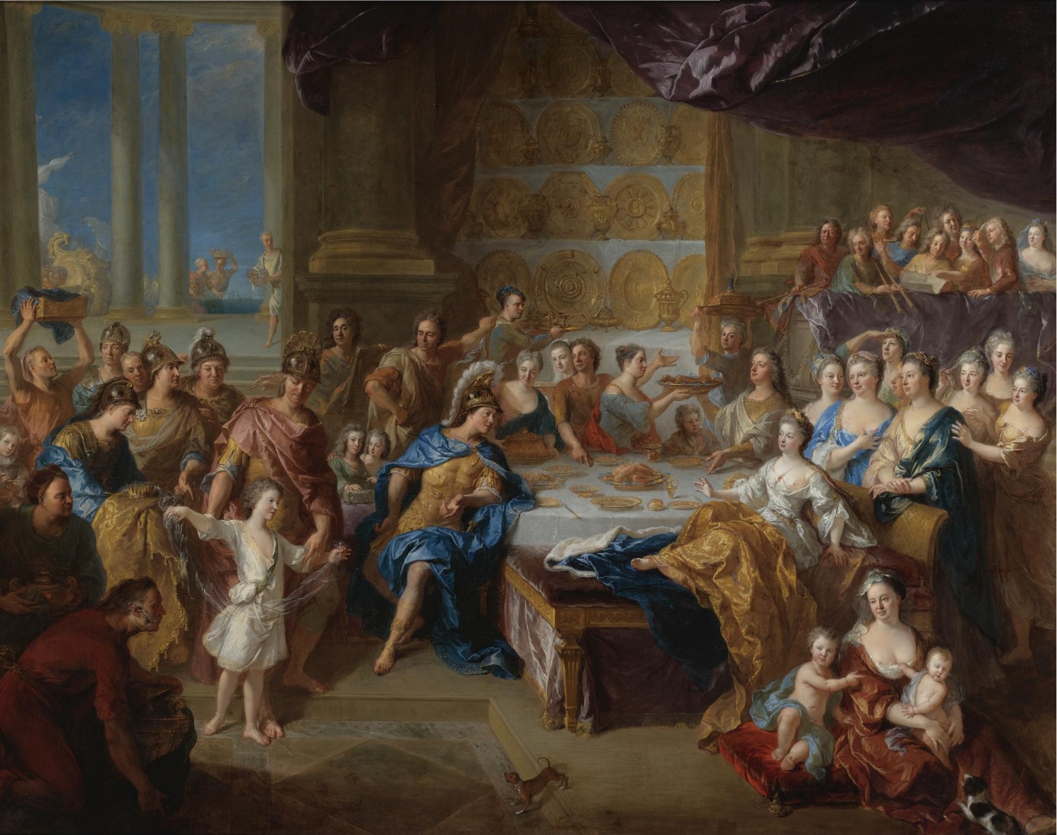 The Feast of Dido and Aeneas by François de Troy 1704