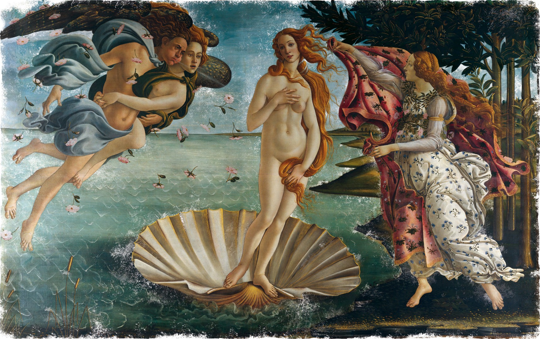 001 sandro bottichelli rozhdenie veneryi